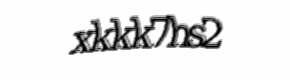 Security check image, please type the characters shown