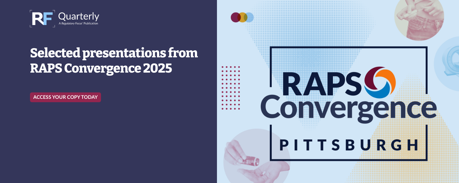 Regulatory Affairs Professionals Society | RAPS